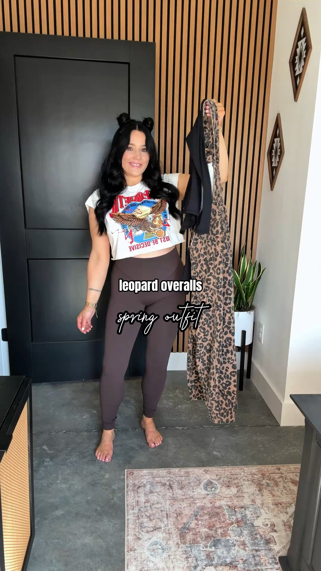 Bump Friendly Spring Overalls Outfit 🐆

Top - small
Overalls - small (they work great with my 33+ week bump!)

Shared this exact outfit last year and it was a total hit! 👏🏼 I love the looser fit of these overalls (& they do have a subtle barrel style leg!) I paired them with this black off the shoulder long sleeve top for those cooler spring days, but you could also swap it out for a short sleeve version of this top for the warmer days! Finished the look with my strappy Dr. Martens sandals & the cutest amazon sunglasses! 

#springoutfit #casualoutfit #bumpfriendly #bumpstyle #springfashion 

#LTKootd #LTKBump