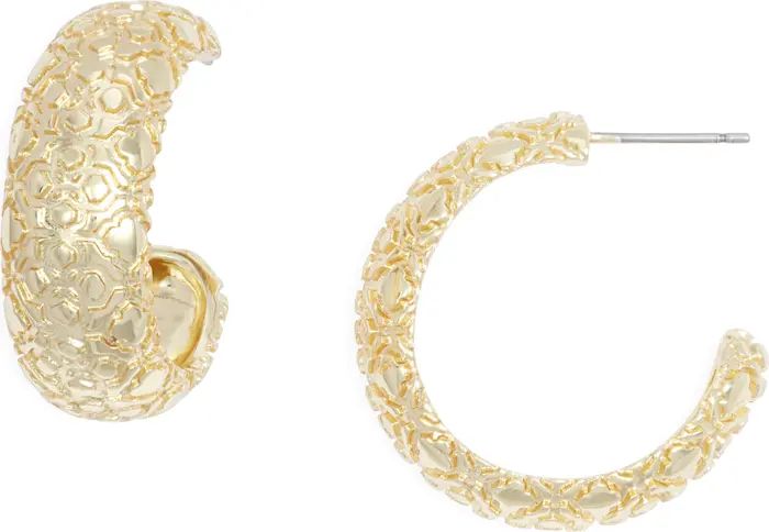 Kendra Scott Harper Small Hoop Earrings | Nordstrom | Nordstrom