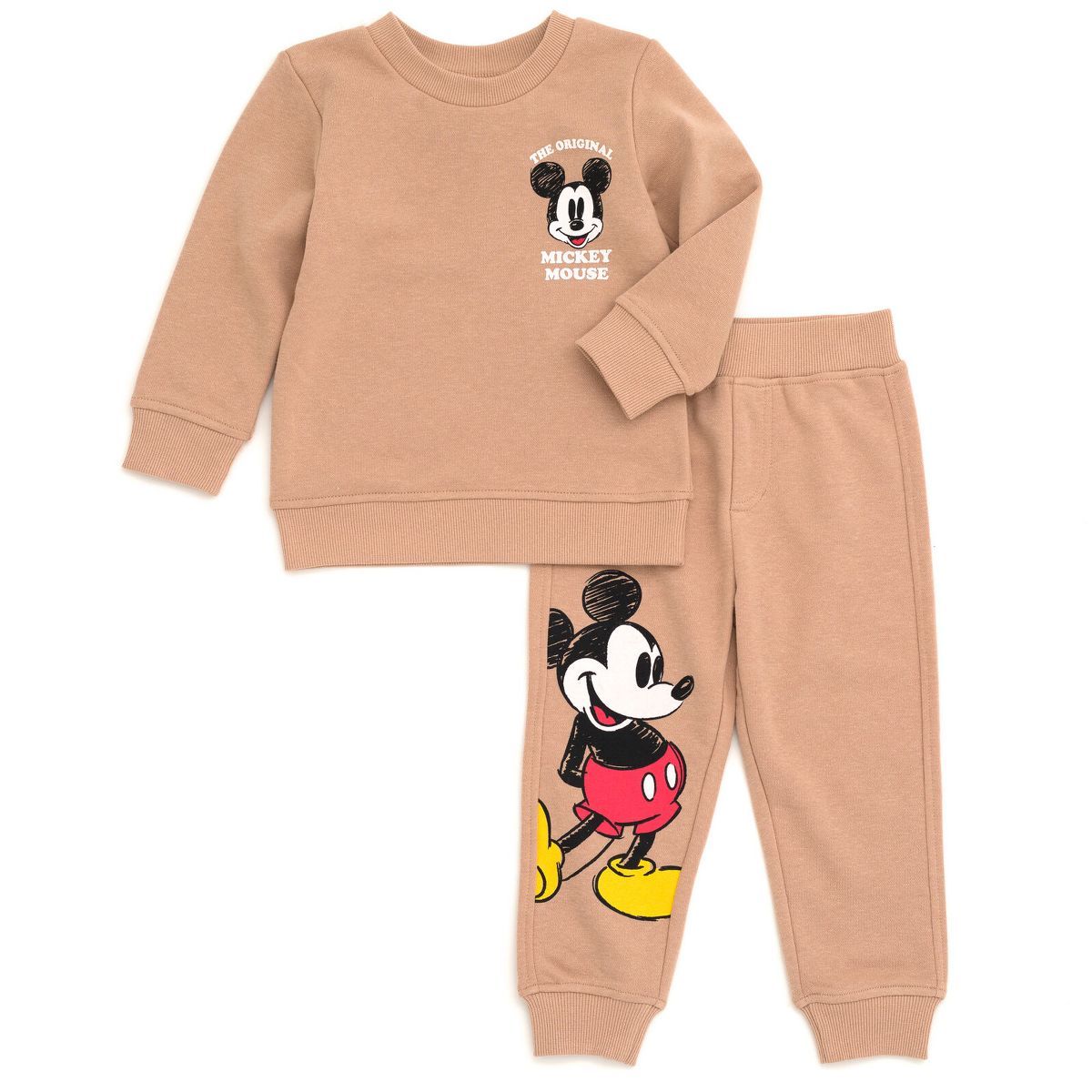 Disney Lion King Mickey Mouse Pumbaa Timon Simba Fleece Sweatshirt and Pants Set Newborn to Littl... | Target