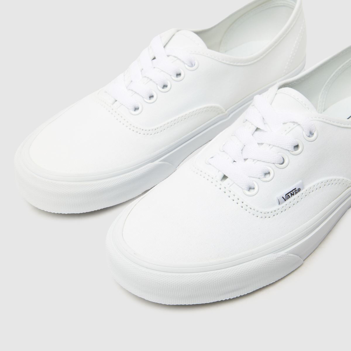 Womens White Vans Authentic Trainers | schuh | Schuh