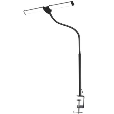 Itopfox LED Desk Lamp for Home Office, Eye-Care Architect Light with Clamp, Smart Double Head Computer Monitor Table Clip Lamp, Adjustable Flexible | Target