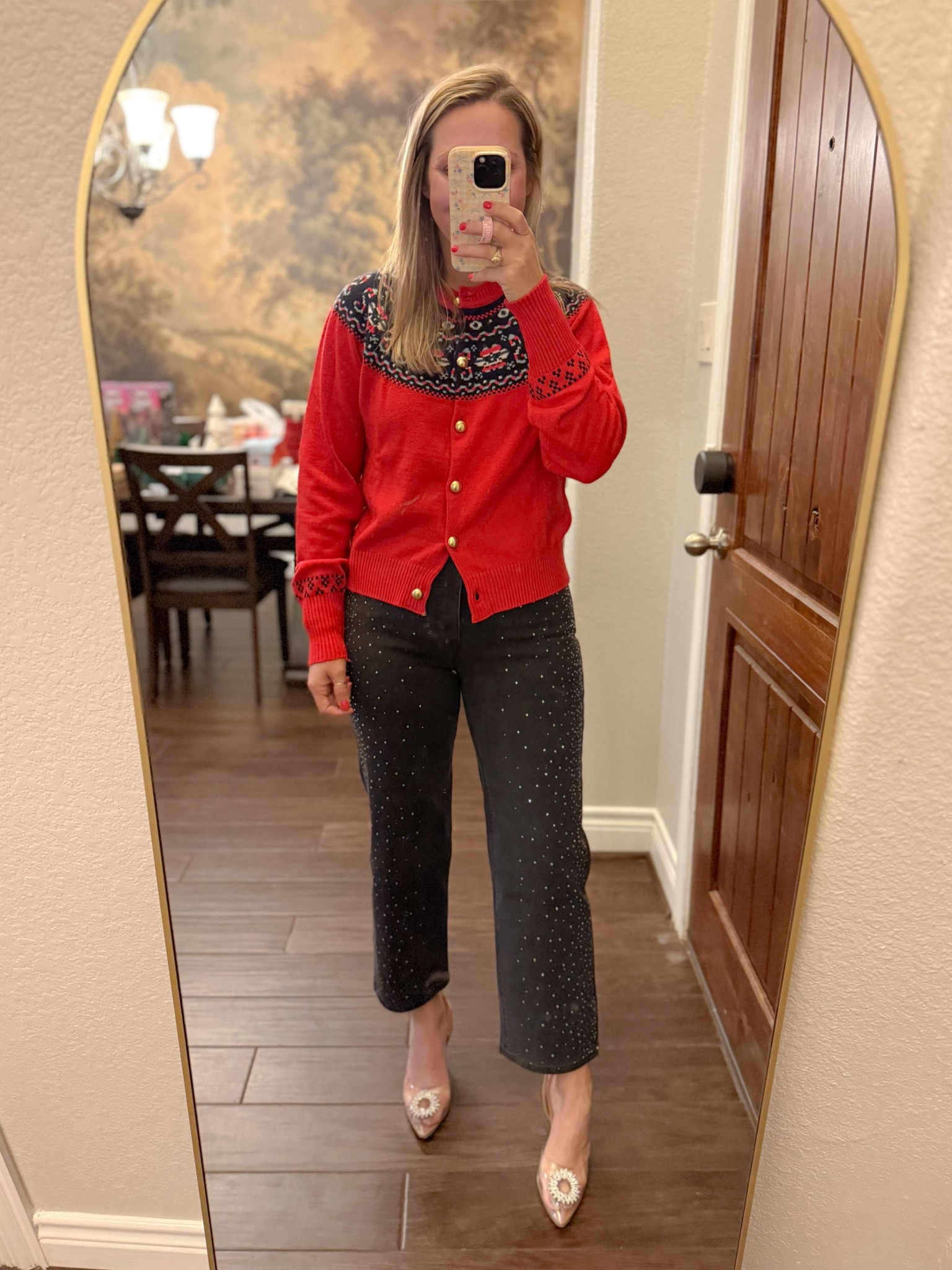 New outfit from Walmart! Size small sweater, size 6 jeans. 

Holiday style, holiday party, over 40


#LTKHoliday #LTKFindsUnder50 #LTKOver40