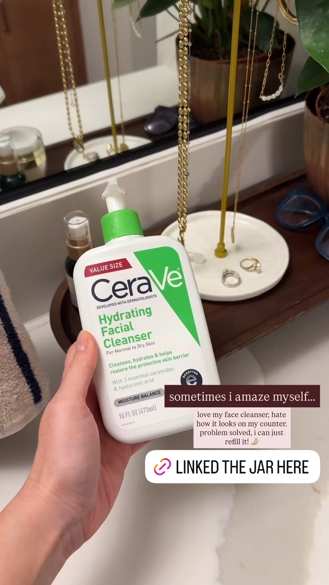 my face wash is perfect except for the packaging so i hacked it to make my eyes happy. romanticize your life right? had these travel airless pumps i use for other products love them for travel too! one was left over and used it for my fave wash. i can just refill as needed. no more counter clutter which equals mental clutter for me. 

#LTKBeauty #LTKmorningroutine #LTKselfcare