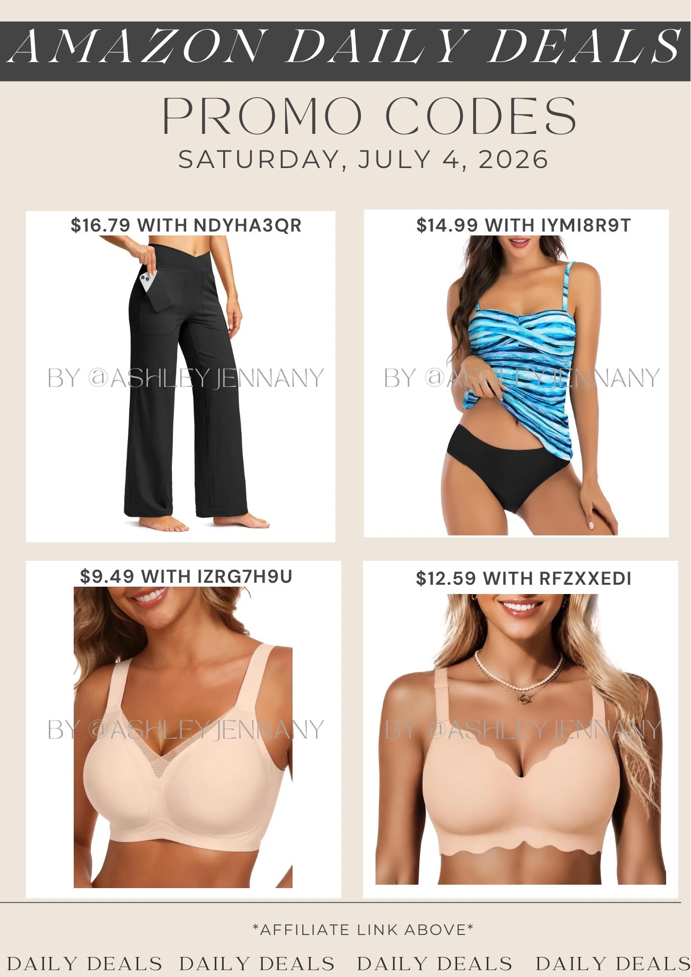 Amazon deals

#LTKSaleAlert #LTKMidsize #LTKootd