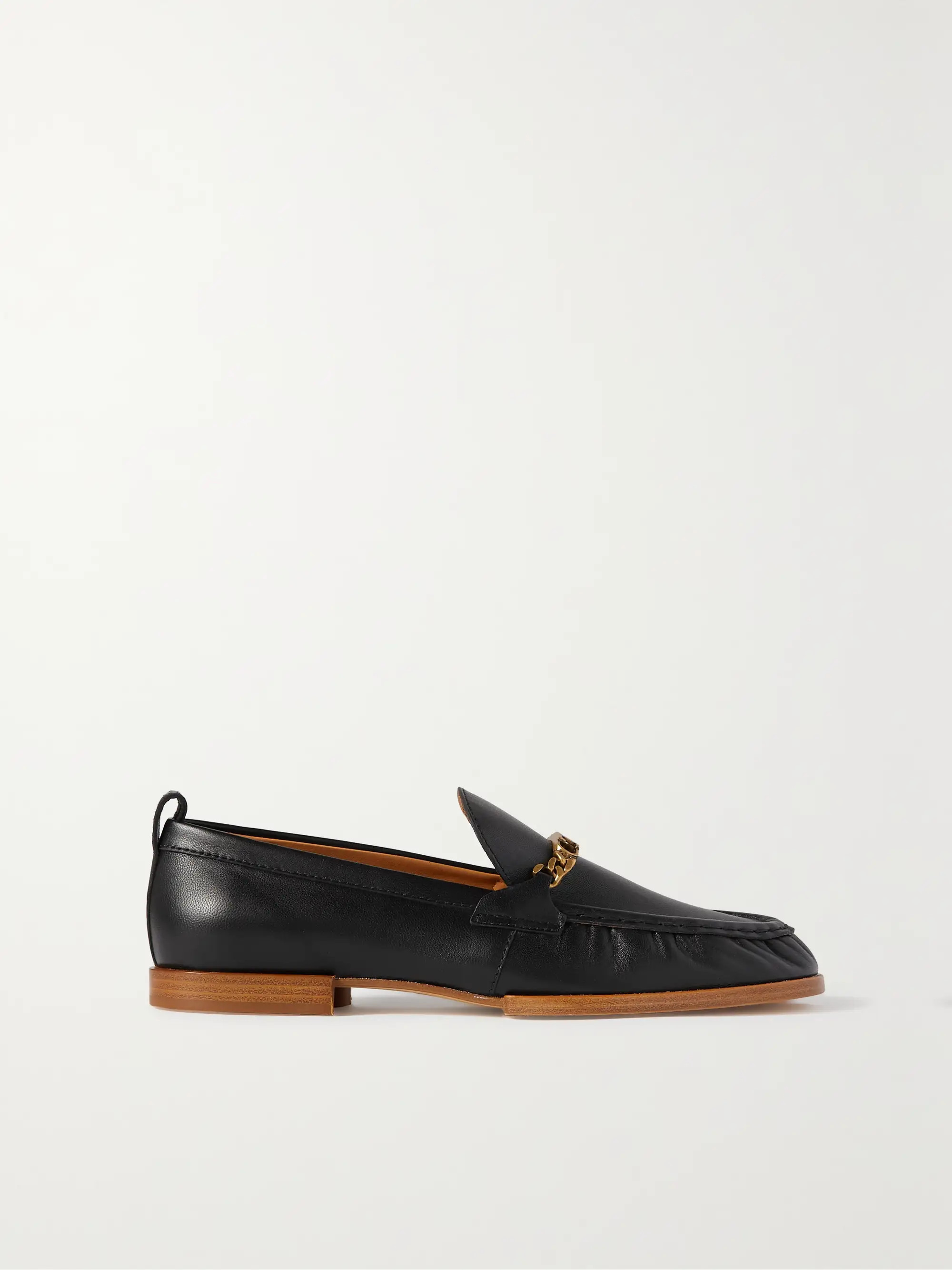 Embellished leather loafers | NET-A-PORTER (US)