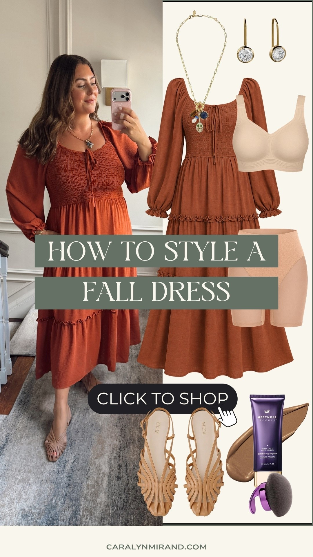 How to style a fall dress - family photo dress - I’m wearing size XXL.

#LTKootd #LTKSeasonal #LTKPlusSize