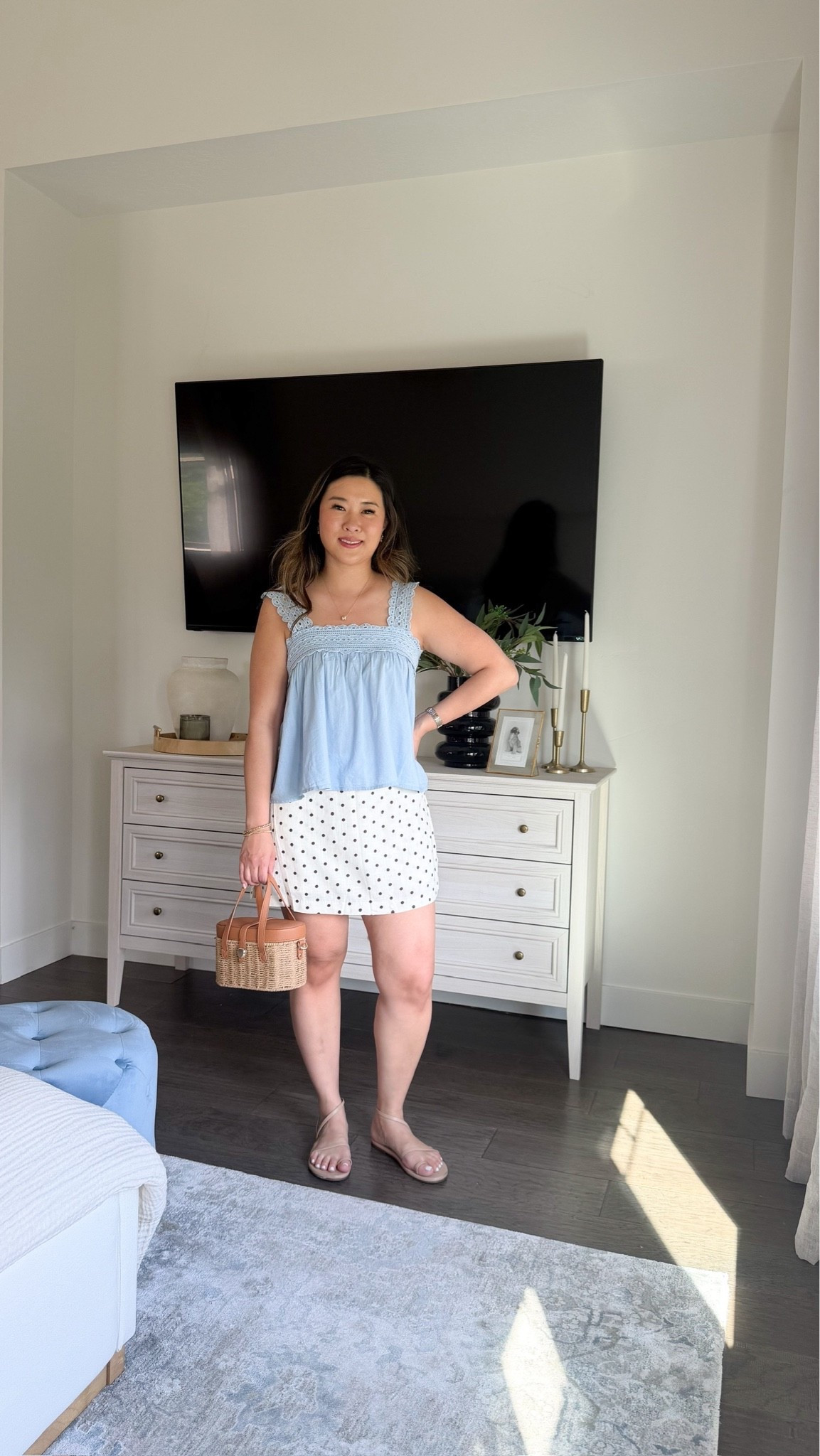 Summer fashion, summer style, outfit inspo, polka dots, casual outfit, cool mom outfit, tcs, trending

#LTKootd #LTKSeasonal #LTKSaleAlert