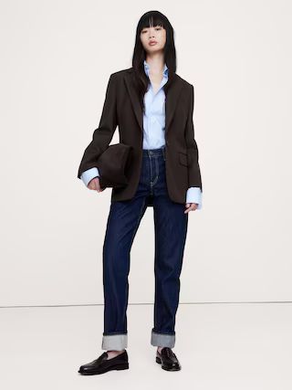 Boyfriend Wool Blazer | Banana Republic (US)