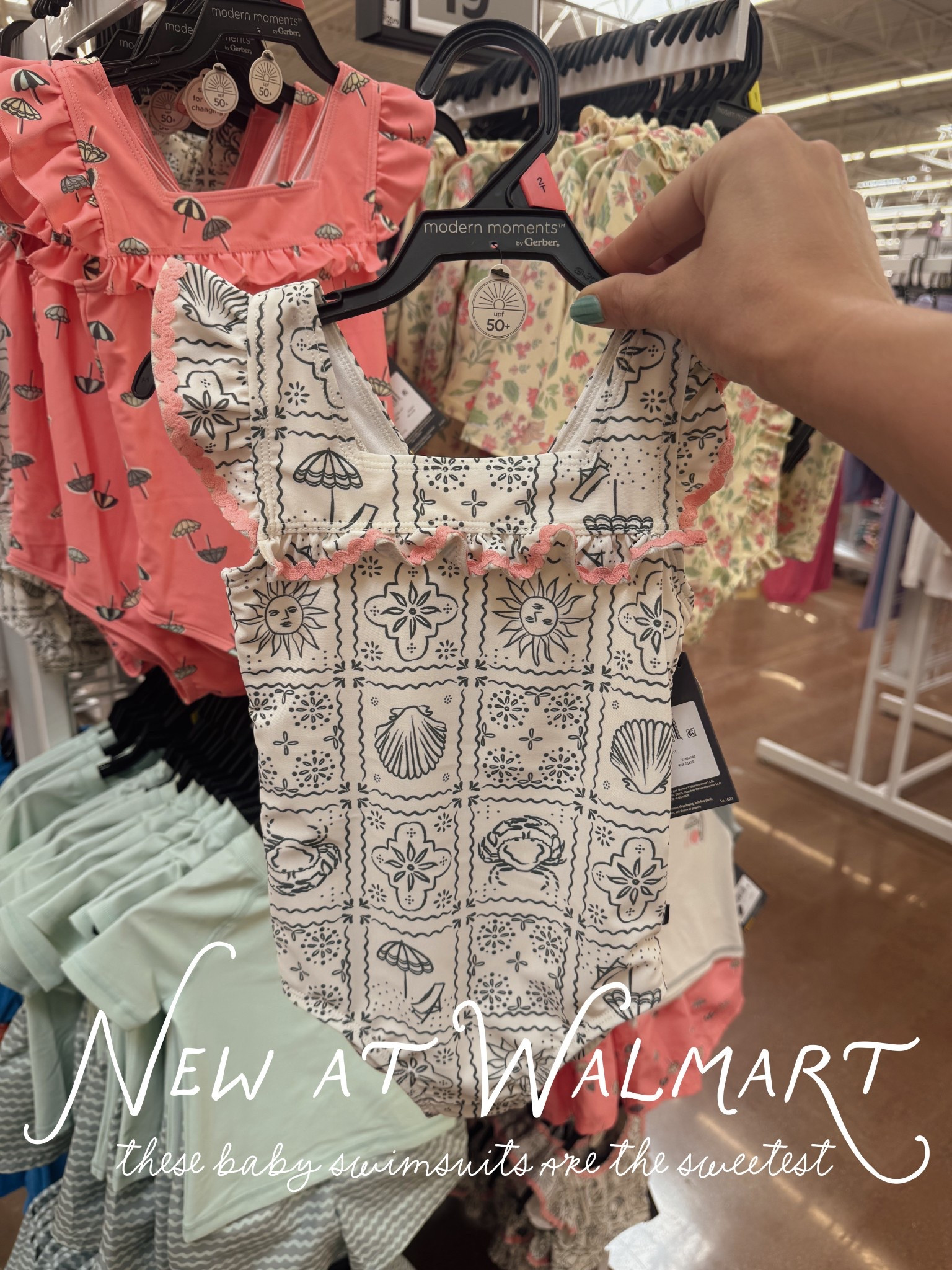 Modern moments at Walmart ! New baby swimsuits ☀️ 

#LTKBaby #LTKKids #LTKTravel