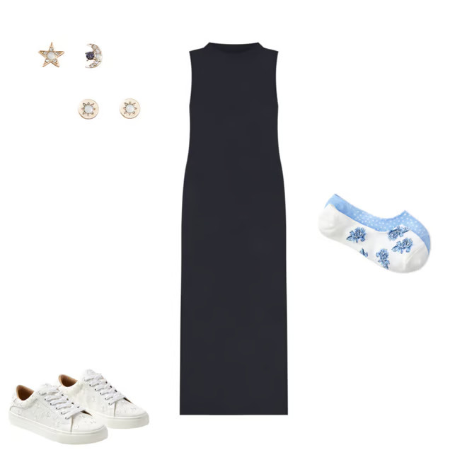 Lou & Grey Sandwashed Midi Pocket Dress | LOFT