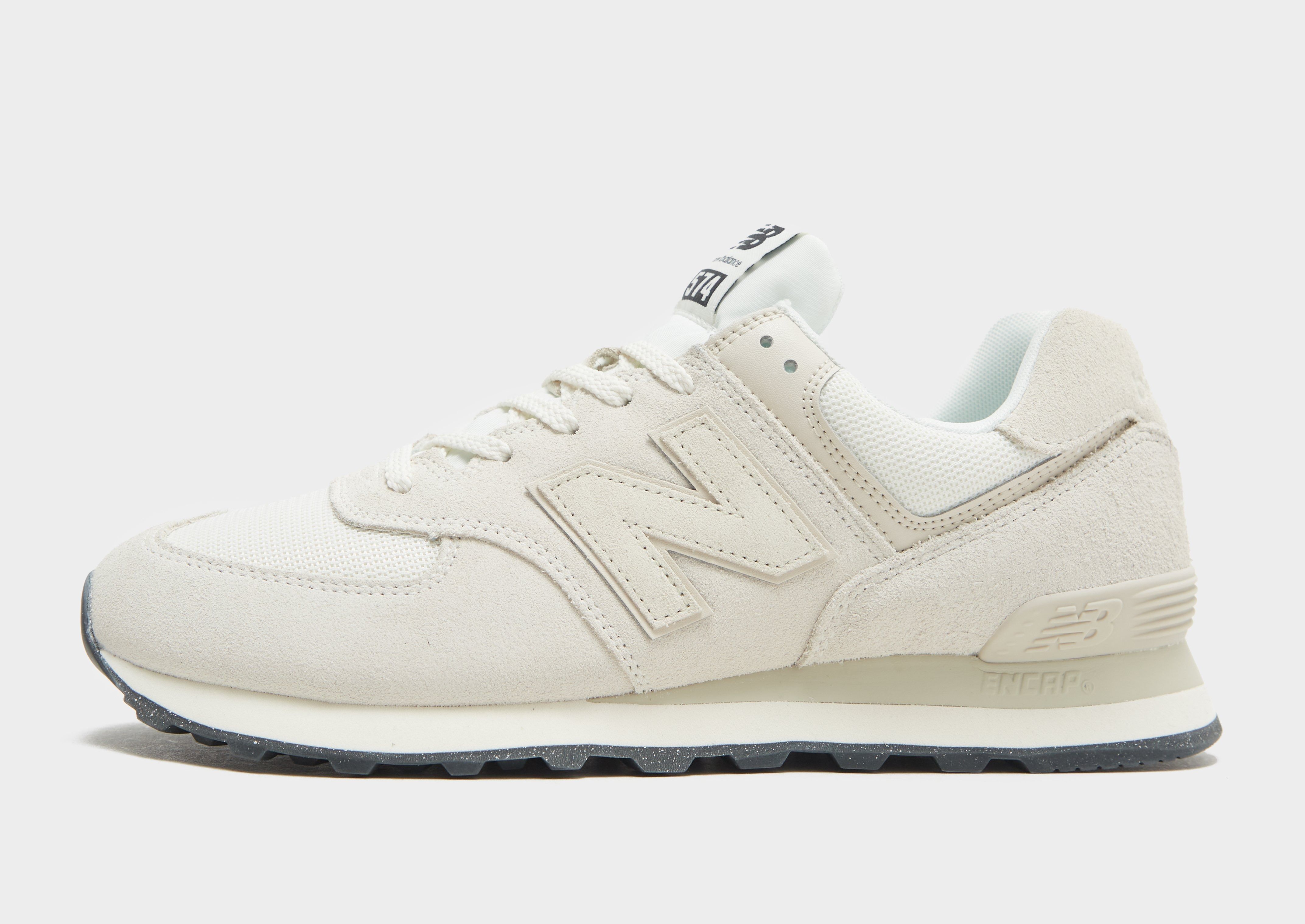 White New Balance 574 | JD Sports UK | JD Sports (UK)