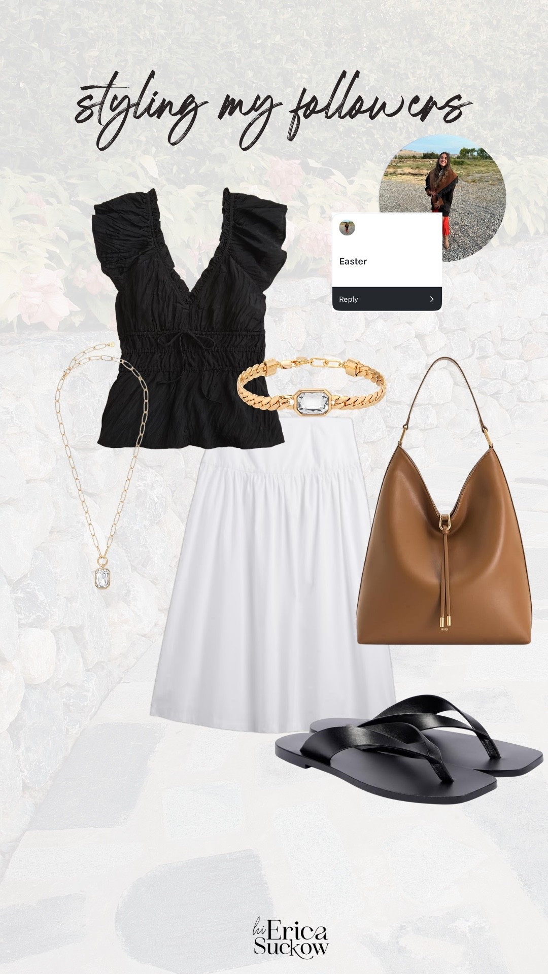 Styling my followers! A request for Easter (and lots of other ones looking for Easter outfit outfits that aren’t dresses)

Would also work for a baby shower, bridal shower the office a teacher, etc 