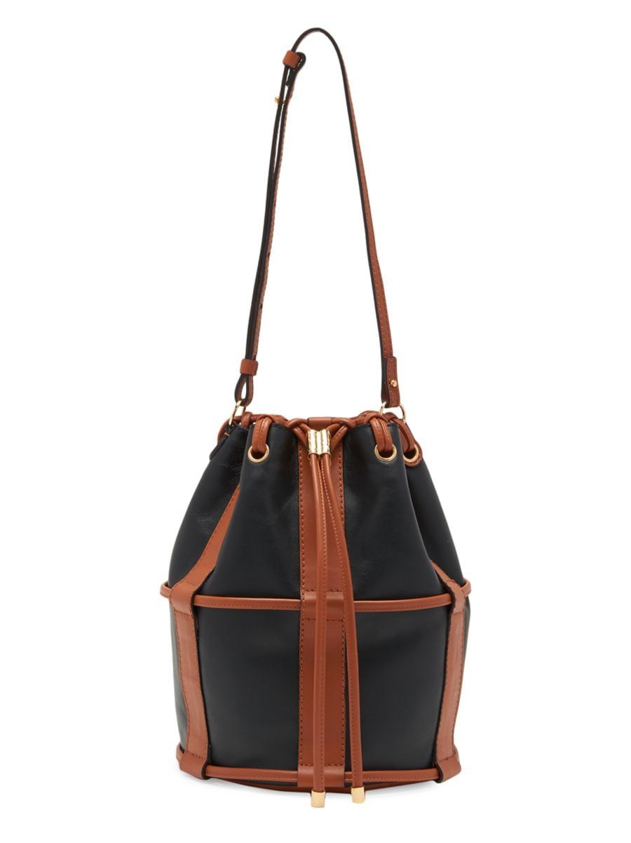 Willow Caged Leather Bucket Bag | Saks Fifth Avenue