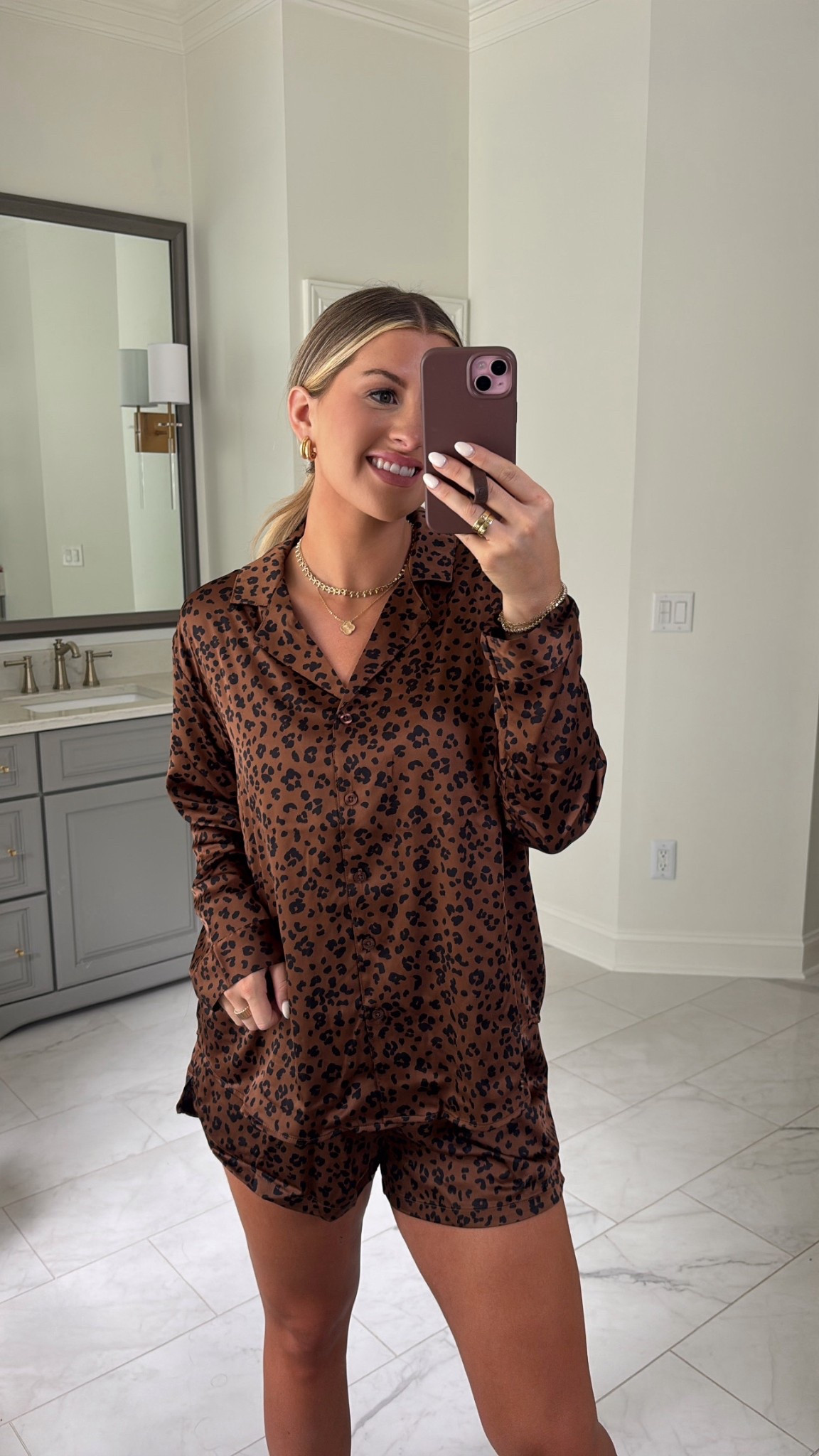 These target pjs are so cute & comfy! I’m wearing a large! 

#LTKFindsUnder50 #LTKSaleAlert #LTKHome