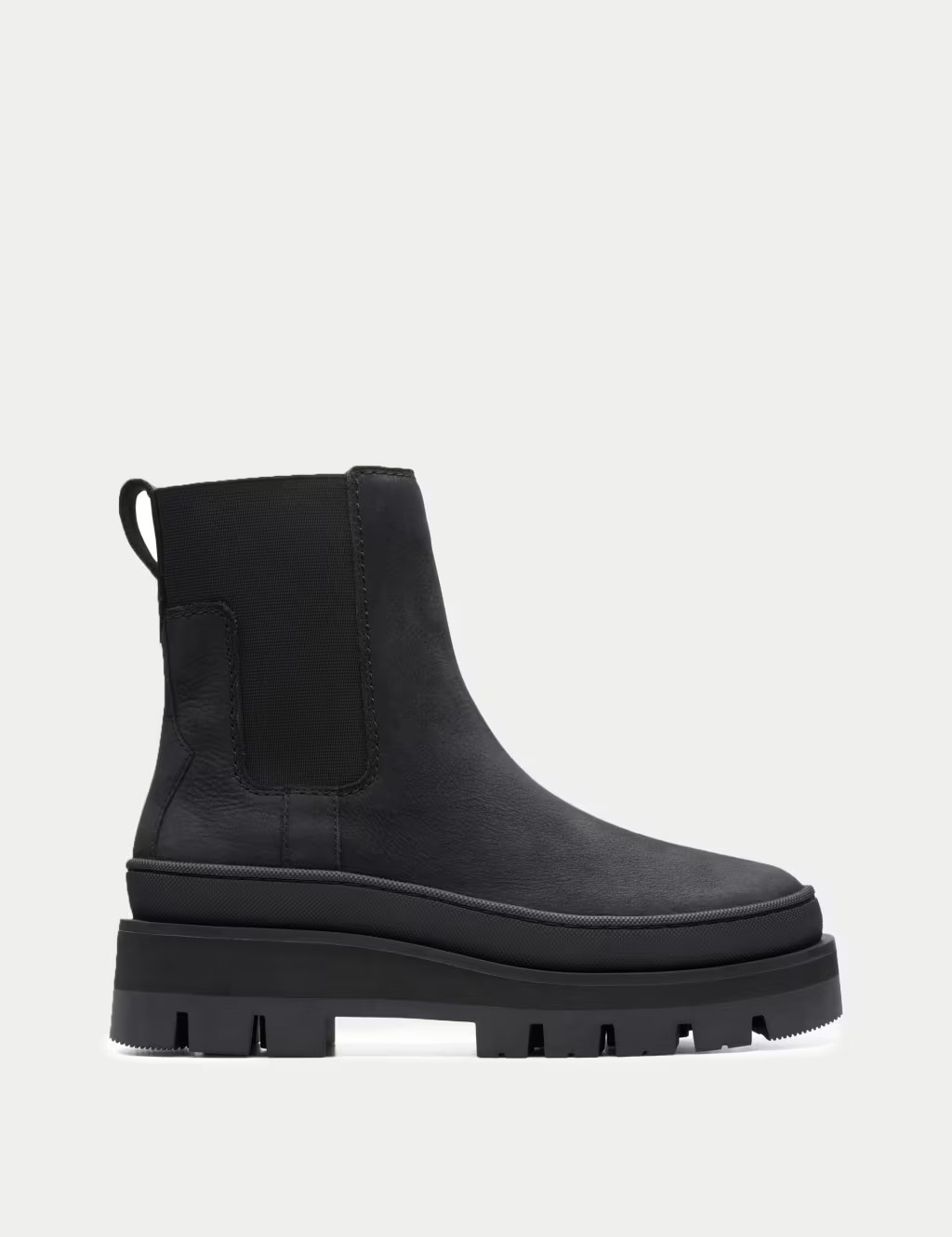 Leather Chelsea Flatform Ankle Boots | Marks & Spencer (UK)