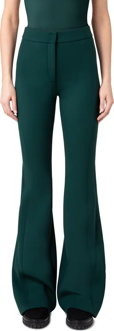 Akris Farris Techno Scuba Knit Bootcut Pants | Nordstrom | Nordstrom