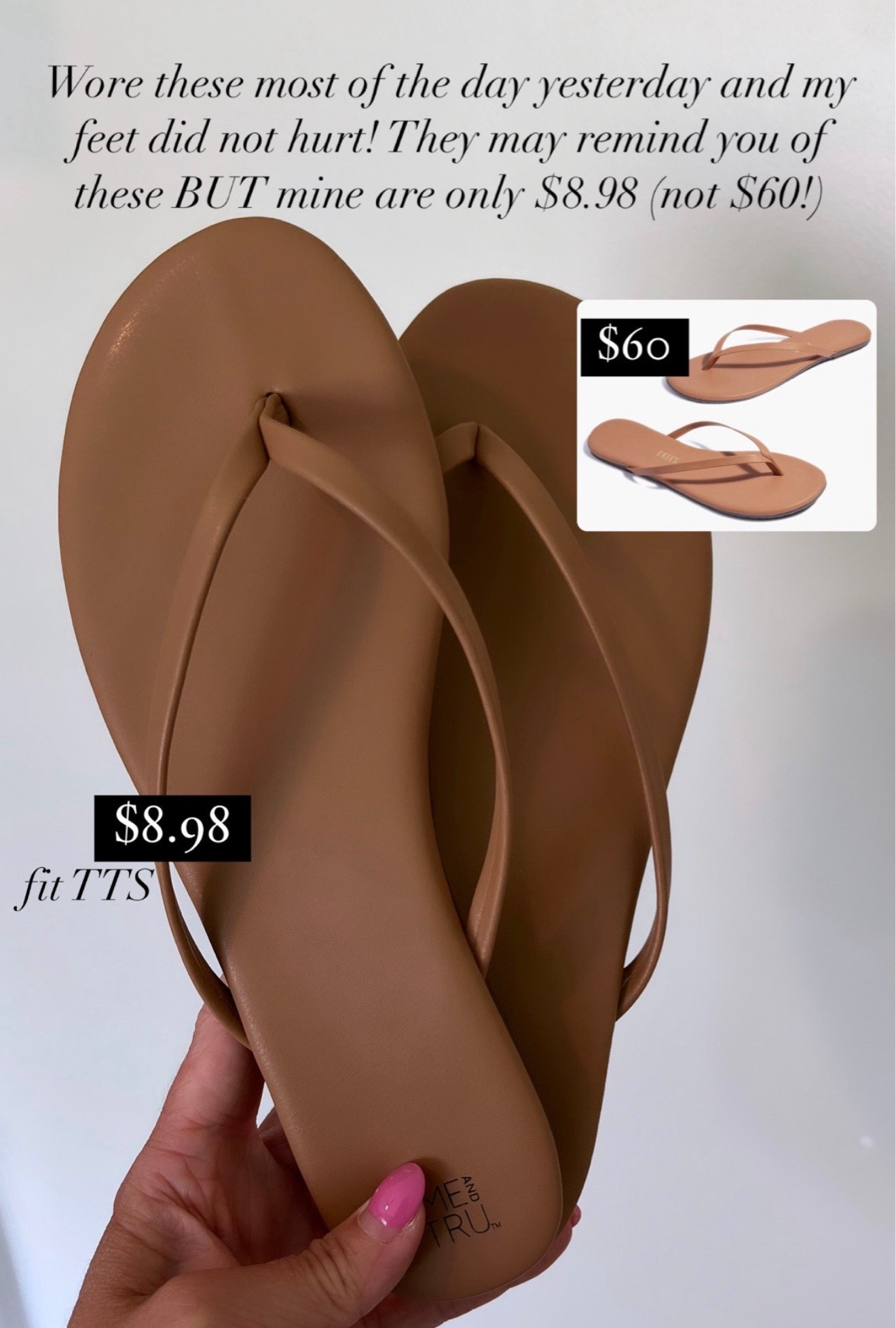 Tkees dupe 
Summer sandals 
Walmart sandals 

#LTKSeasonal #LTKSwim #LTKootd