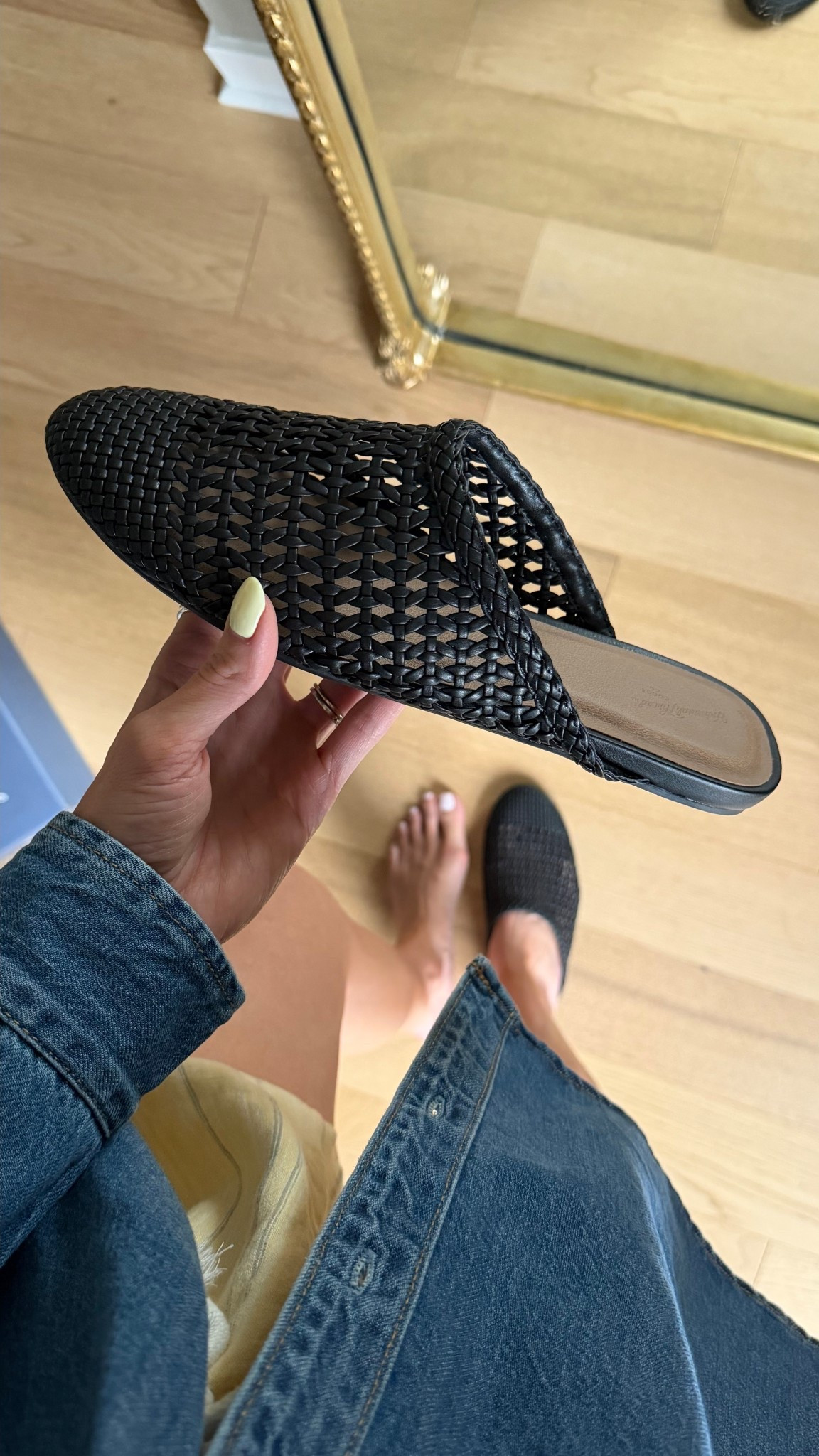 These @target woven mules are gorg and so comfy! True to size. Can’t wait to wear them with white linen! #TargetPartner #Target

#LTKootd #LTKSaleAlert #LTKSeasonal