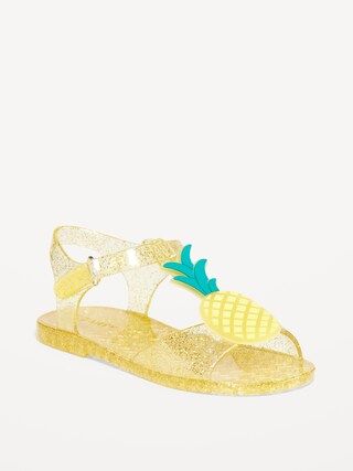 Jelly T-Strap Sandals for Toddler Girls | Old Navy (US)