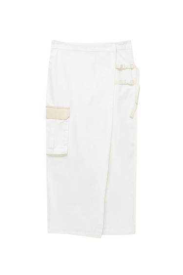 CARGO MIDI SKIRT | PULL and BEAR UK