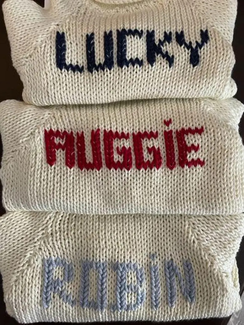 Natural/Ivory 3/6, 6/9 mos, 9/12  mos---Handknit Cotton Baby Sweater, Personalized Name or Monogr... | Etsy (Global)