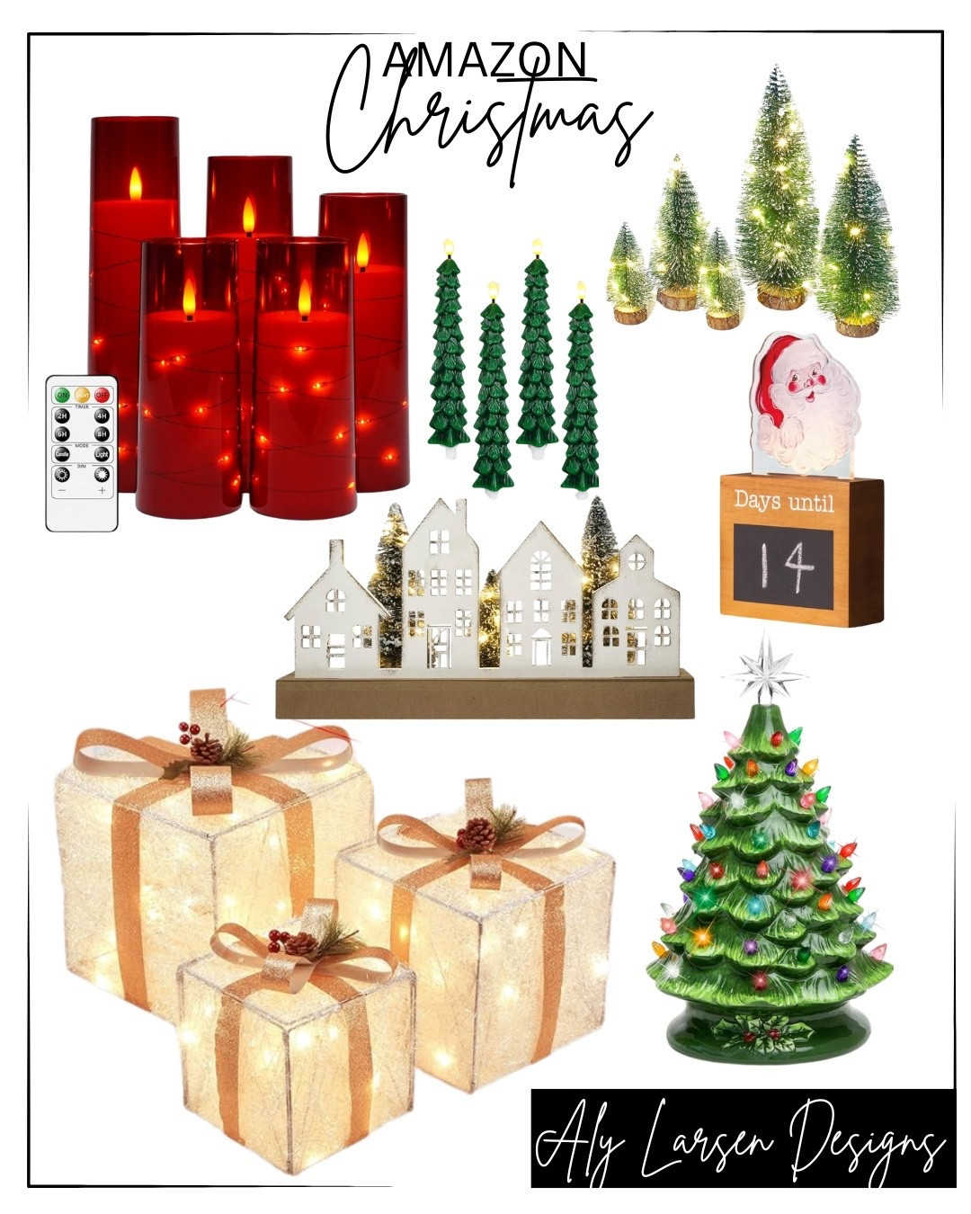Light up Amazon Christmas decor 

#LTKHoliday #LTKGiftGuide #LTKSeasonal