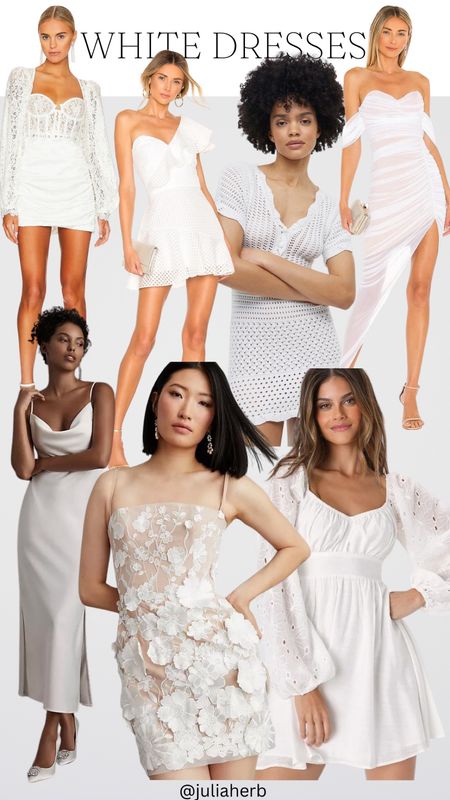 White dress ideas 🤍

#LTKstyletip #LTKwedding #LTKfit