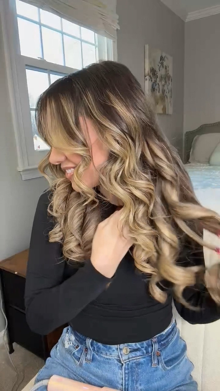 Ok these are actually the easiest and prettiest curls I’ve ever been able to do!! Beyond obsessed with this automatic curling iron!

#curlingmyhair #curlingiron #automaticcurlingiron #haircurlingtutorial 
#curlingirontutorial 

#LTKFindsUnder100 #LTKBeauty #LTKGiftGuide