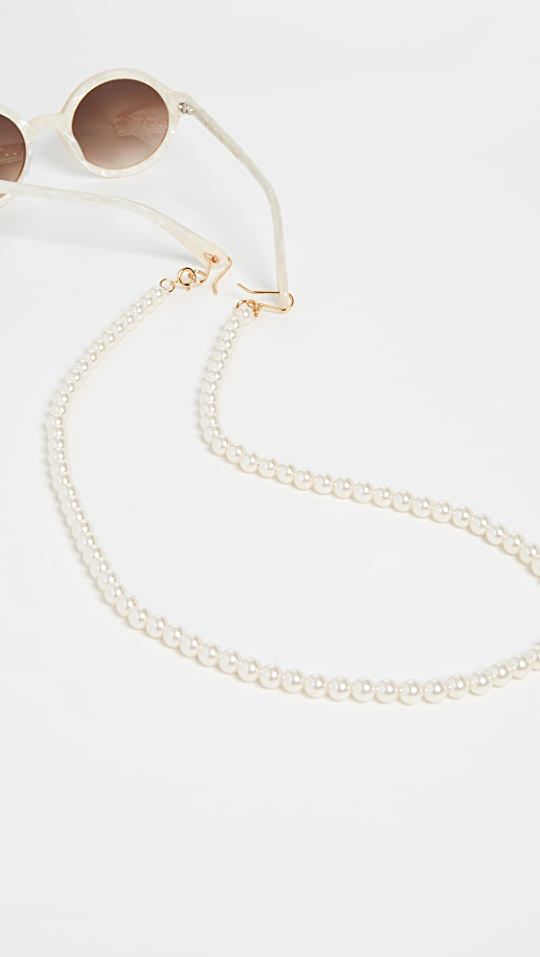 Beaded Cable Length Eyeglass Chain | Shopbop