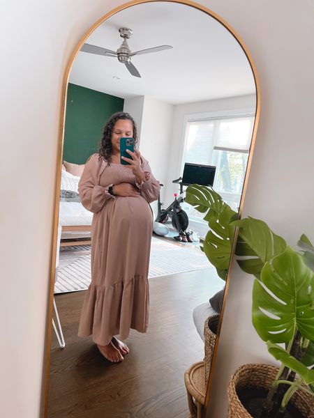 The perfect bump friendly dress for fall. I'm wearing my pre-pregnancy size 

Petite maternity outfits, Amazon fashion, affordable fashion

#LTKunder100 #LTKbump #LTKbaby