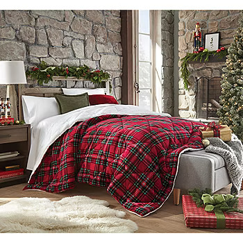 North Pole Trading Co. Mink To Sherpa Reversible Comforter - JCPenney | JCPenney