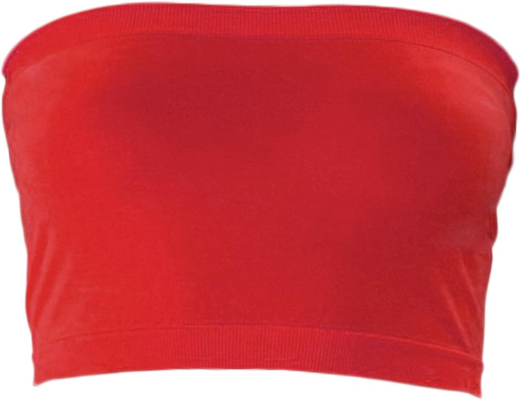 KMystic Stretch Seamless Tube Bra Bandeau Top | Amazon (US)