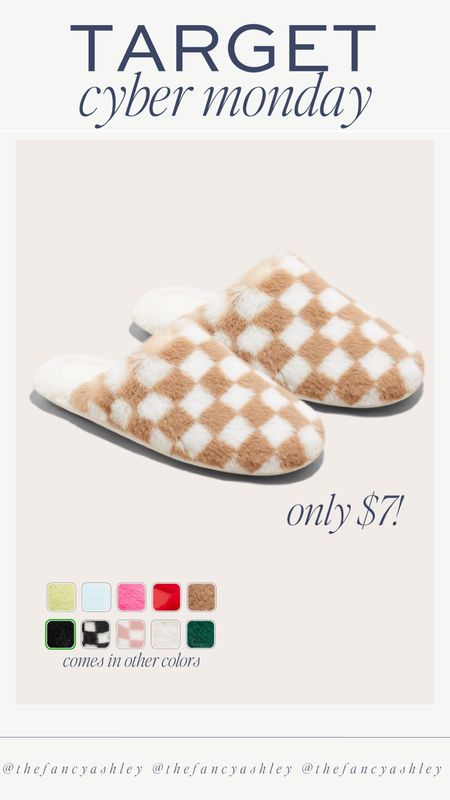 Only a few more hours left for Target’s cyber Monday sale! These slippers come in SO MANY colors and are only $7 

#LTKCyberWeek #LTKfindsunder50 #LTKsalealert