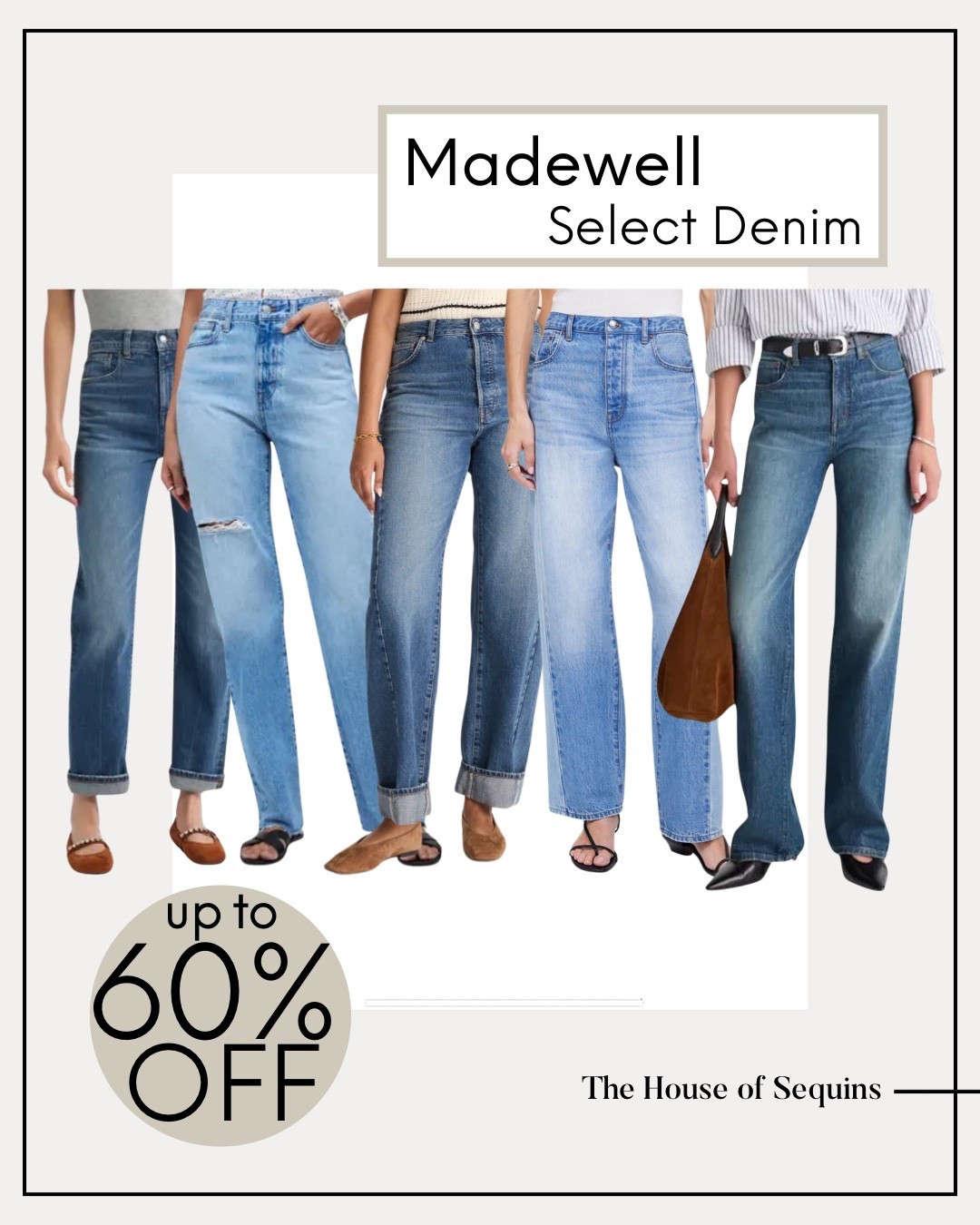 ShopMadewell jeans up to 60% OFF! 

Follow my LTK @thehouseofsequins on the @shop.LTK app to view this post and get my exclusive app-only content!

#liketkit 
@shop.ltk
https://liketk.it/5VYcG