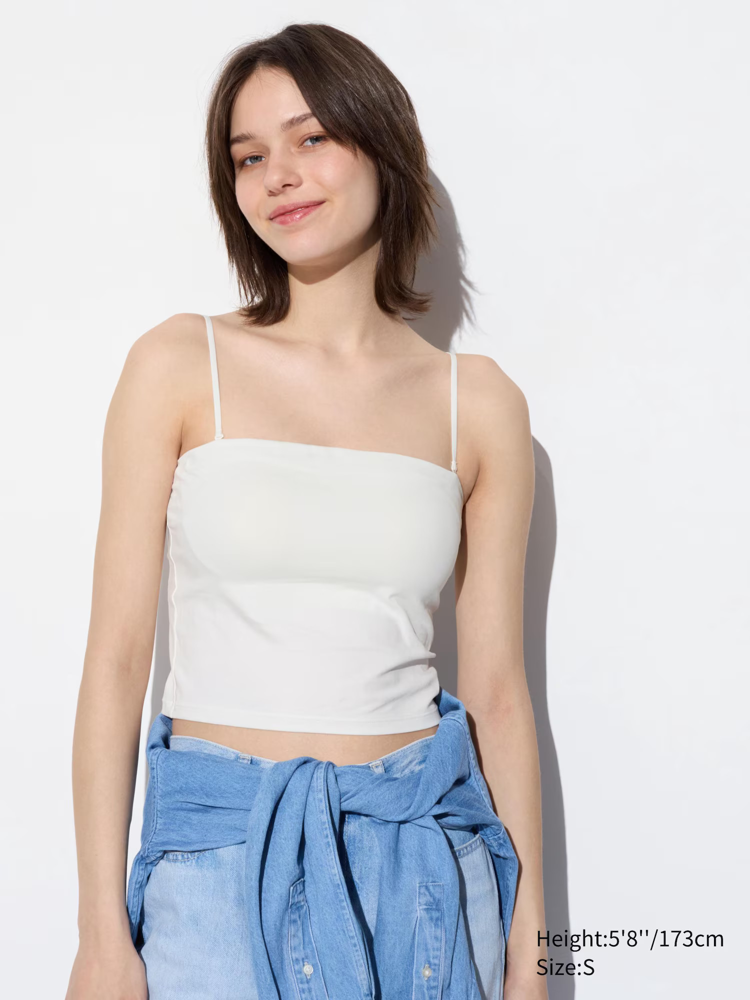 AIRism Cropped Bra Tube Top | UNIQLO (UK)