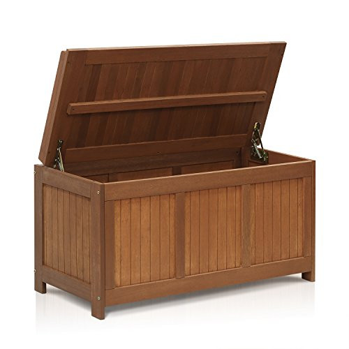 Furinno FG17685 Tioman - Caja de madera dura para muebles de patio al aire libre en aceite de teca,  | Amazon (US)