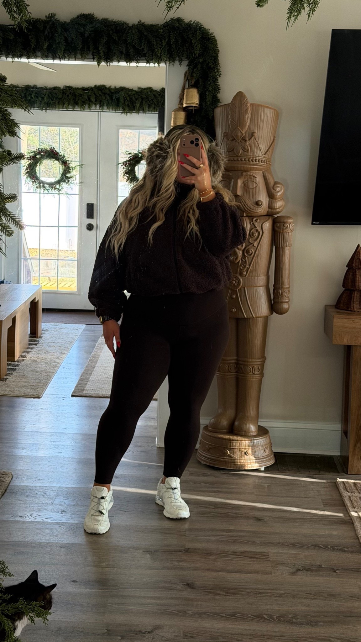TODAYS WALK FIT

XL JACKET
XL LEGGINGS
SHOES TTS

ootd, morning walk, morning workout, hot girl walk, athletic wear, aerie finds.

#LTKSaleAlert #LTKMidsize #LTKgrwm