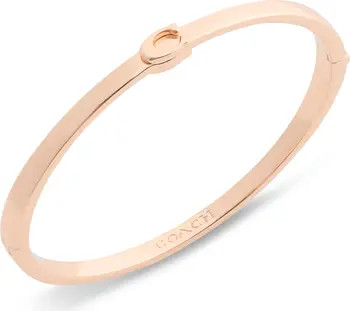 Sculpted C Hinged Bangle | Nordstrom