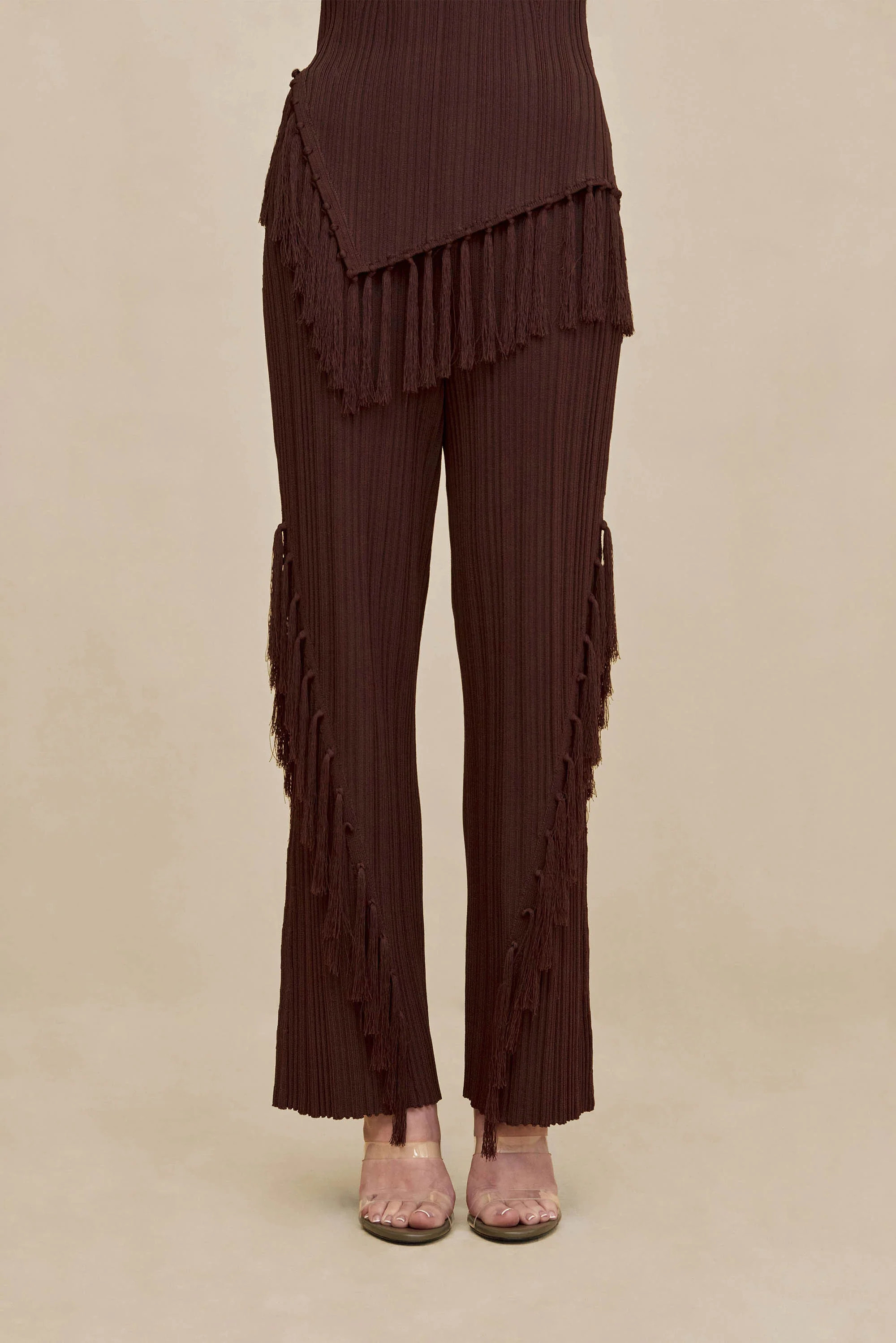 MAUDE KNIT PANT - JAVA | Cult Gaia - US