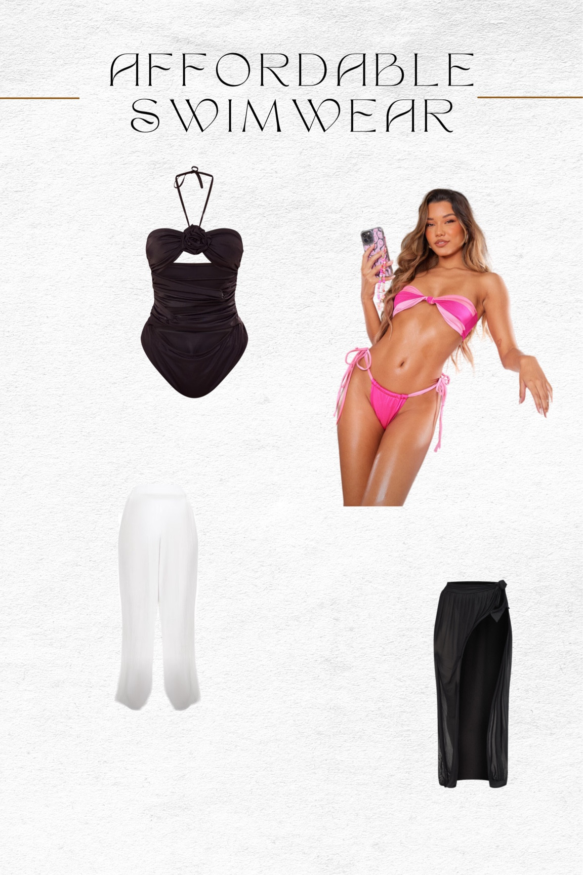 Swimwear for the small chested ladies and super affordable!! All on SALE! #swim #summerscoming #swimwear

#LTKswim #LTKsalealert #LTKSpringSale