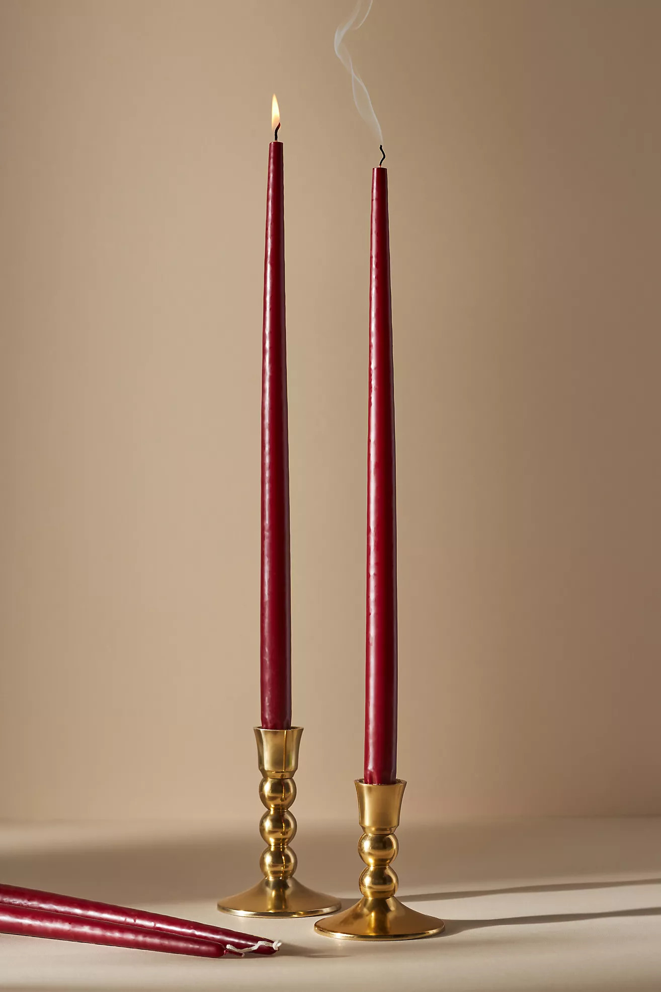 18" Classic Taper Candles, Set of 4 | Anthropologie (US)