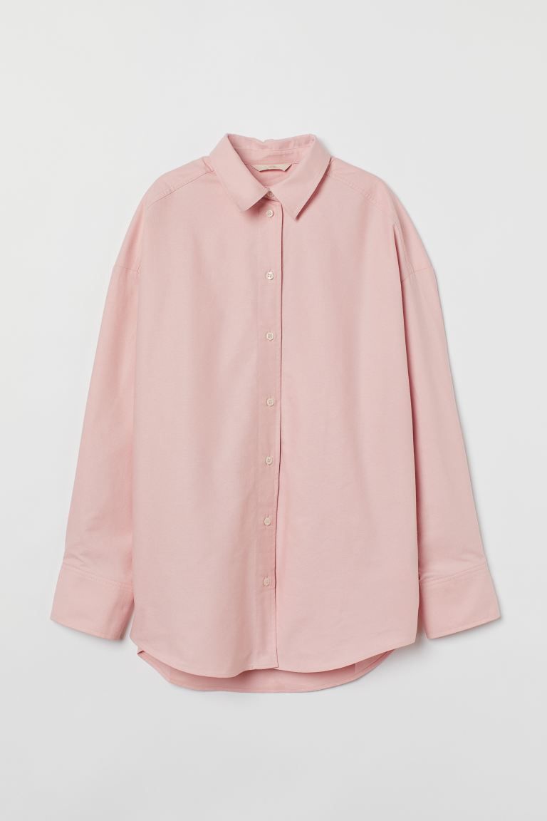 Oversized Cotton Shirt | H&M (US)