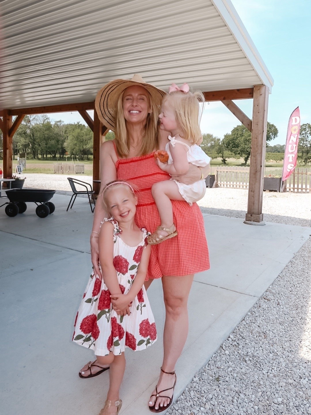 Red gingham favorites, raffia hat & jelly sandals for summer

#LTKootd #LTKSeasonal #LTKmomlife