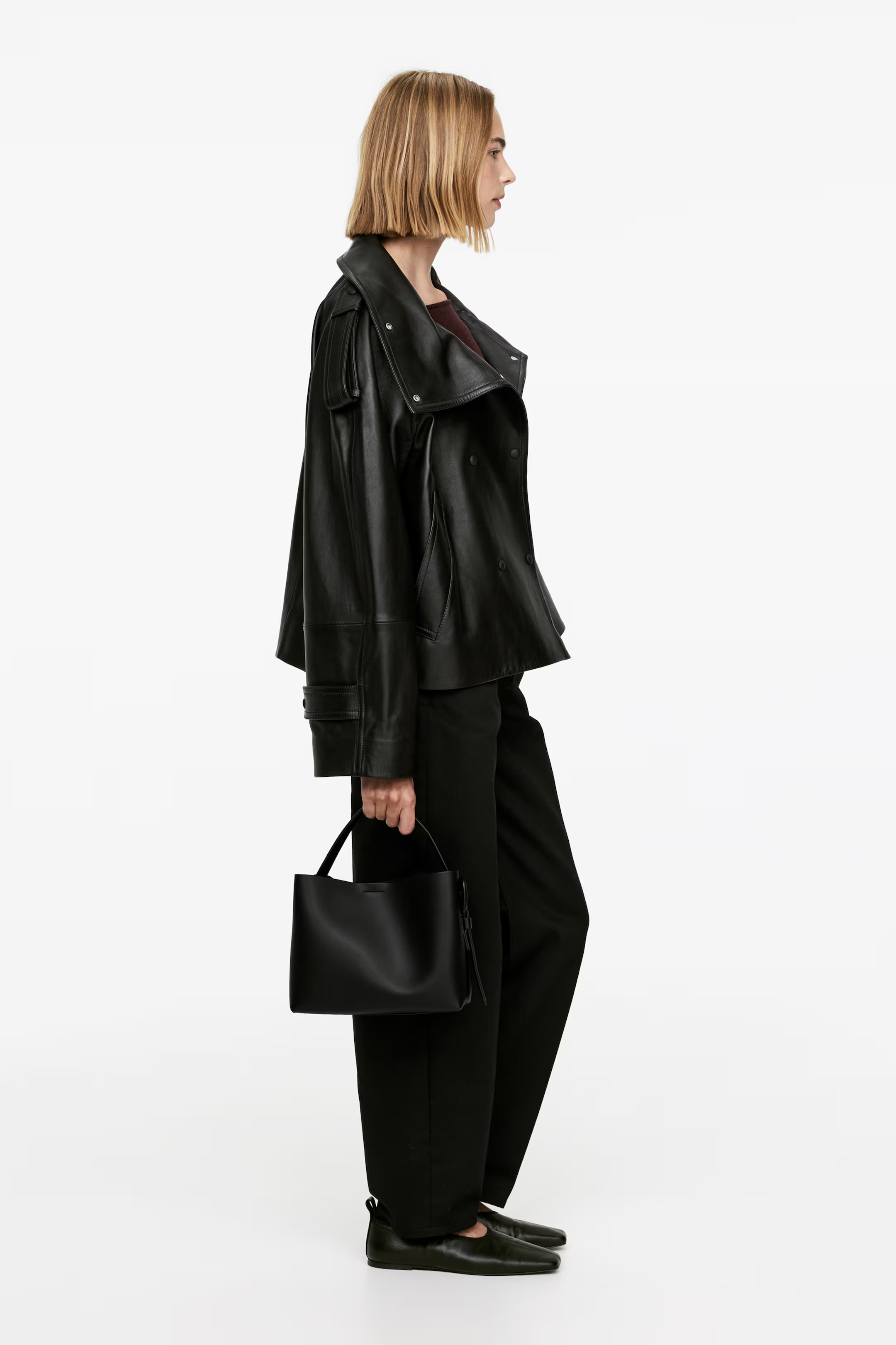 Leather Crossbody Bag | H&M (UK, MY, IN, SG, PH, TW, HK)