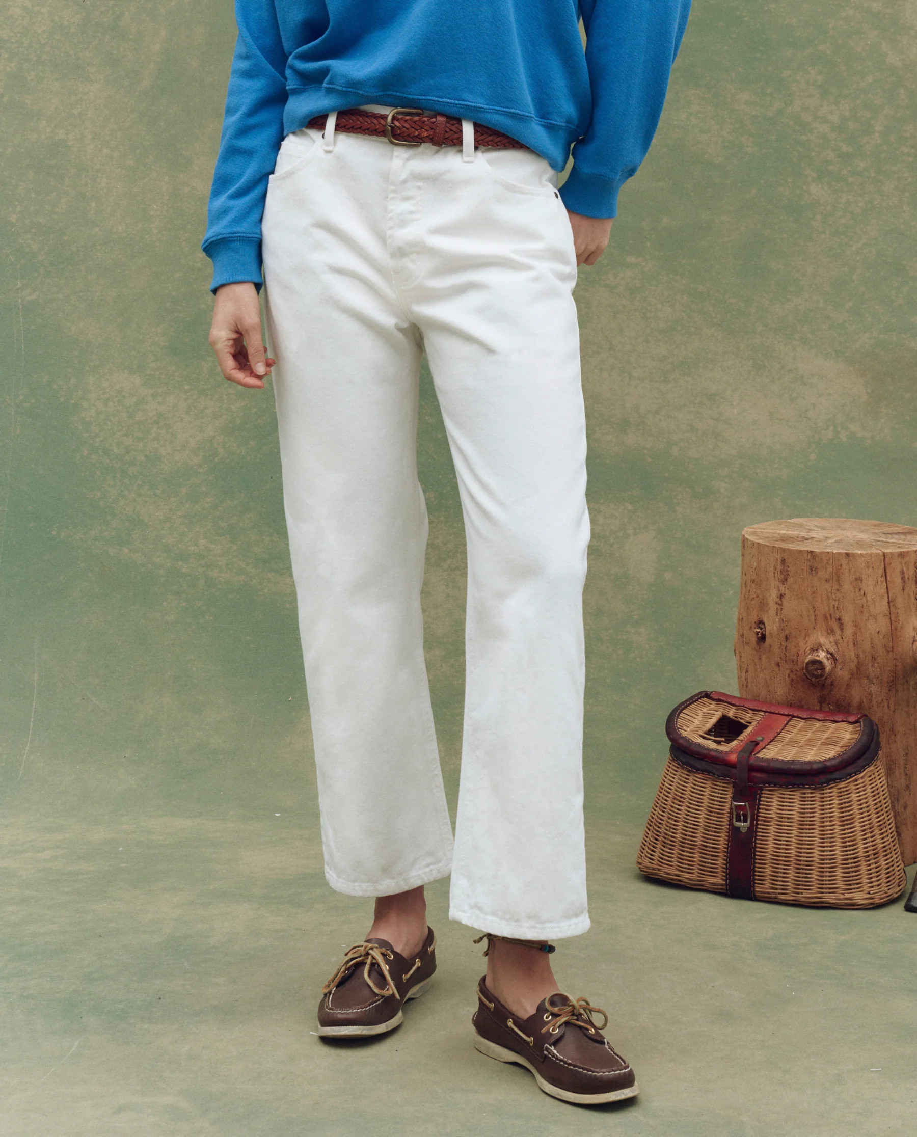 The Wayne Jean. -- True White | THE GREAT.