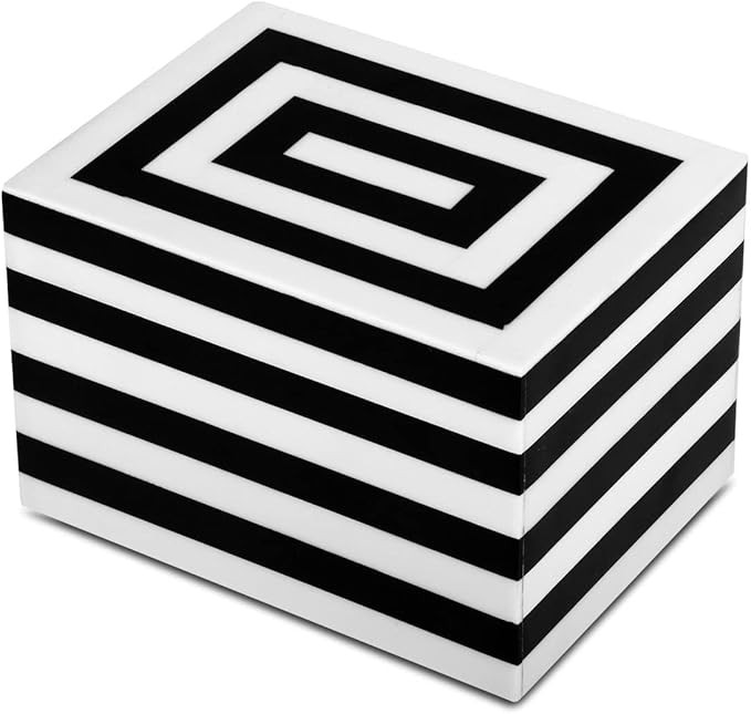 Handicrafts Home Concentrics Collection Storage Organizer Decorative Box Multipurpose Gift, 6x4.5... | Amazon (US)