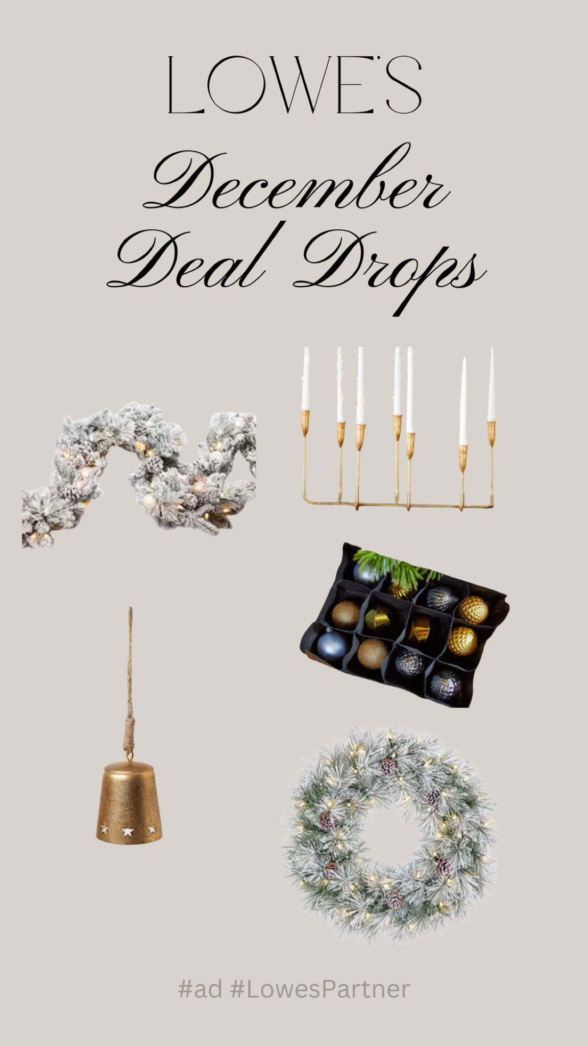 #AD Wrapping up my holiday home makeover with some serious help from @loweshomeimprovement. 🎄✨
Right now, their December Deal Drops are absolutely 🔥, so keep your eyes peeled. Every week, they're dropping fresh discounts on all kinds of goodies.
I’m all about that winter wonderland vibe at my lake cottage, so I snatched up some epic Holiday Decor & Ornament Storage pieces to level up the holiday magic. Don’t sleep on these deals! #LowesPartner
@Shop.LTK #liketkit

#LTKHome #LTKSaleAlert #LTKHoliday