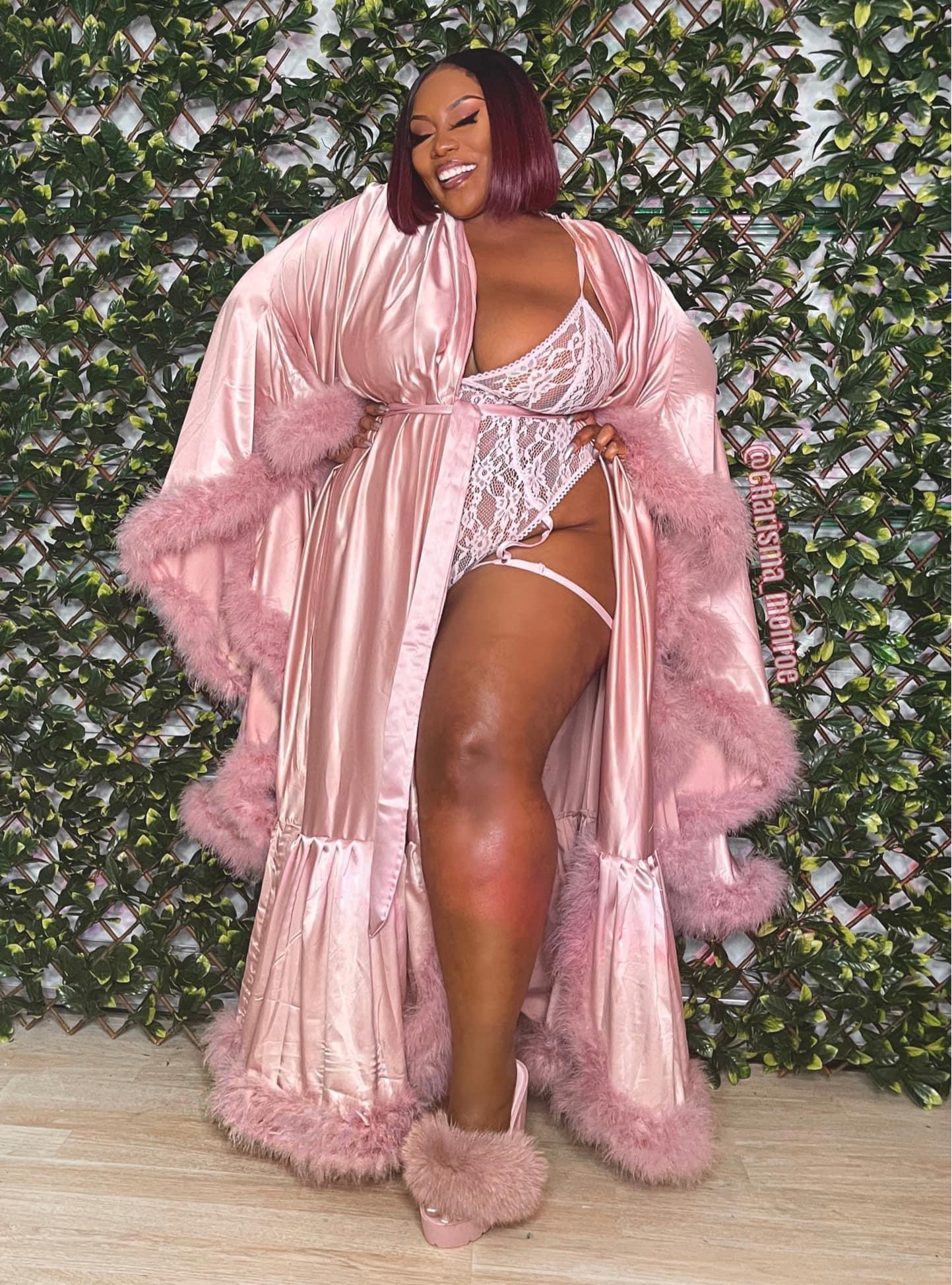 “A Luxurious Slumber”: a Splurge

(Ideal for your birthday photoshoot or a regular Tuesday in the house)

Some outfit inspiration FOR YOU, featuring mauve, soft pink, and  feathers. Some items worn are sold out/ old so I included some similar items for you. Shop the links if you appreciate the content! Follow for more!

#LTKcurves