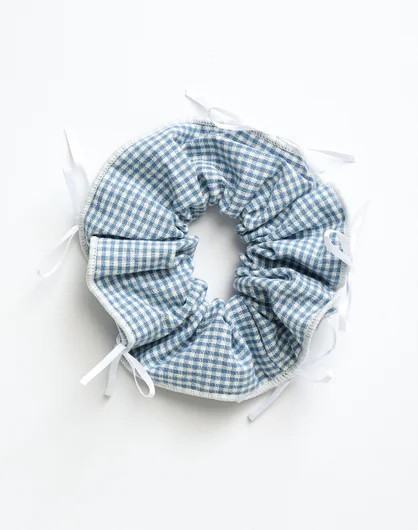 Gingham Bow Scrunchie | Glassons (Australia)
