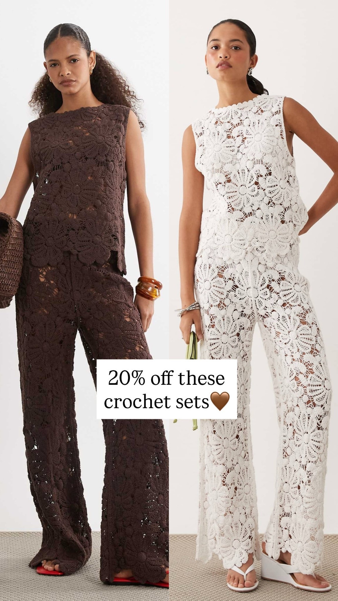 Crochet knitted sets🤎

Tags: summer holiday vacation Co ords

#LTKsummer #LTKuk #LTKeurope